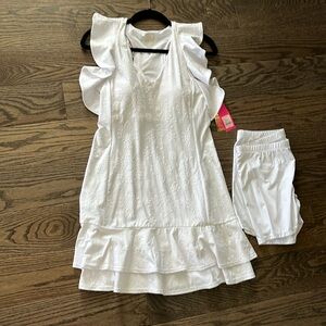 Lilly Pulitzer white tennis dress NEW WITH TAGS